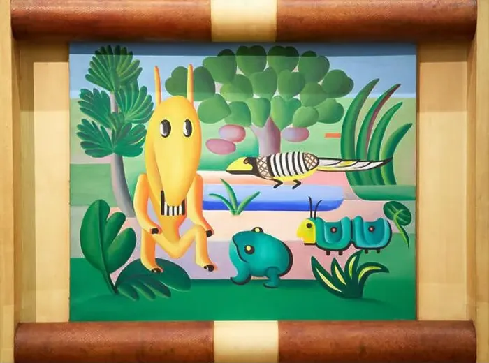 Framed Print : A Cuca, 1924. Tarsila. Centre George Pompidou. Musee National d'Art Moderne. Paris. France Framed Print : A Cuca, 1924. Tarsila. Centre George Pompidou. Musee National d'Art Moderne. Paris. France