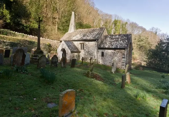 Framed Print : Culbone Church, (St Beuno's), Culbone. The smallest parish church in England. Exmoor coast, Somerset Framed Print : Culbone Church, (St Beuno's), Culbone. The smallest parish church in England. Exmoor coast, Somerset
