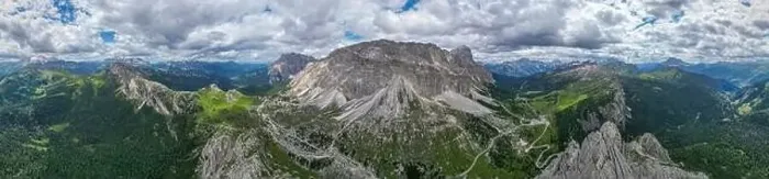 Framed Print : The Cunturines Tofana Lagazuoi Aerial view of the Dolomites mountain landscape in Trentino Framed Print : The Cunturines Tofana Lagazuoi Aerial view of the Dolomites mountain landscape in Trentino