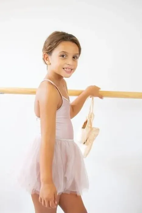 Framed Print : Cute adorable ballerina little girl in pink tutu dance practices ballet dancing Framed Print : Cute adorable ballerina little girl in pink tutu dance practices ballet dancing