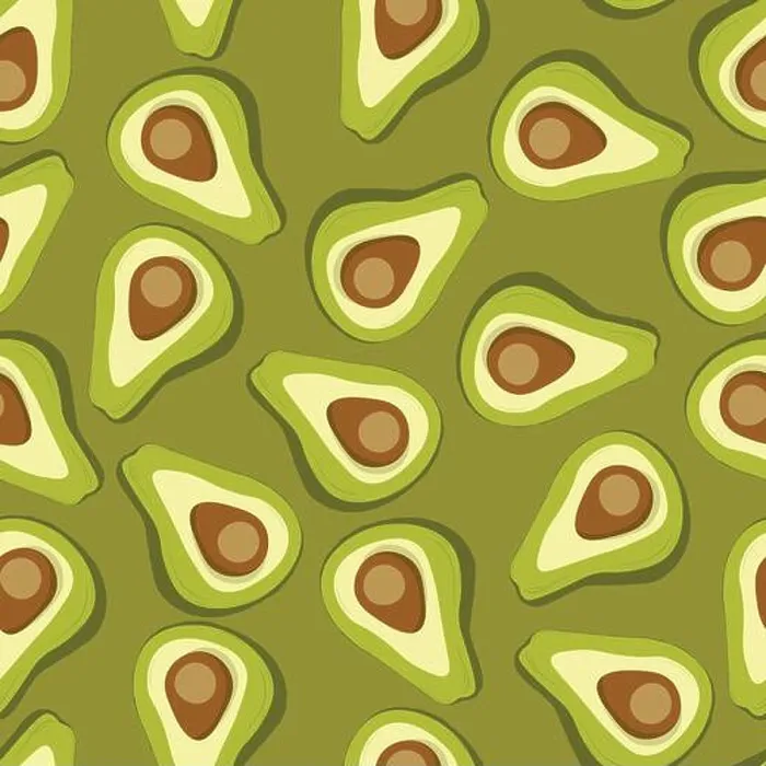 Framed Print : Cute avocado on color background Framed Print : Cute avocado on color background