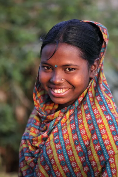 Framed Print : Cute smiling girl in Bangladesh Asia Framed Print : Cute smiling girl in Bangladesh Asia