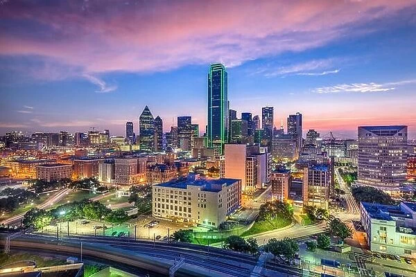 Dallas, Texas, USA downtown skyline