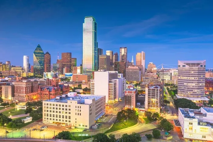 Framed Print : Dallas, Texas, USA skyline over Dealey Plaza Framed Print : Dallas, Texas, USA skyline over Dealey Plaza