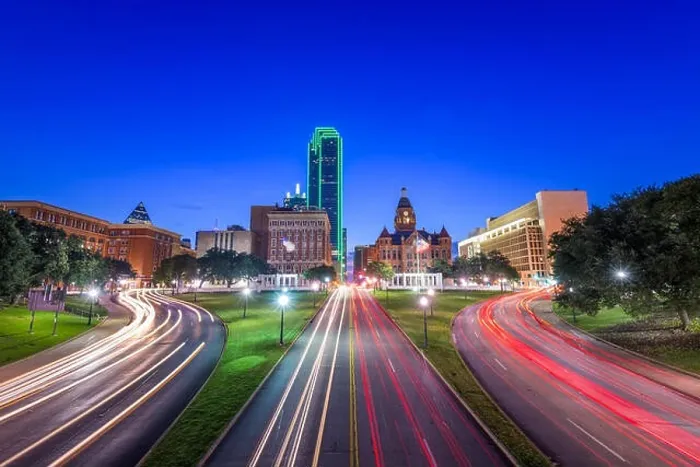 Framed Print : Dallas, Texas, USA skyline over Dealey Plaza Framed Print : Dallas, Texas, USA skyline over Dealey Plaza