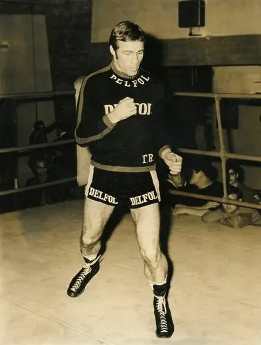 Framed Print : Danish professional boxer Tom Bogs, 1970 Framed Print : Danish professional boxer Tom Bogs, 1970