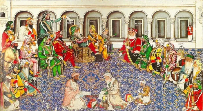 Framed Print : Darbar of Maharaja Ranjit Singh. circa 1850. Hasan al Din 132 Darbar of Maharaja Ranjit Singh Framed Print : Darbar of Maharaja Ranjit Singh. circa 1850. Hasan al Din 132 Darbar of Maharaja Ranjit Singh