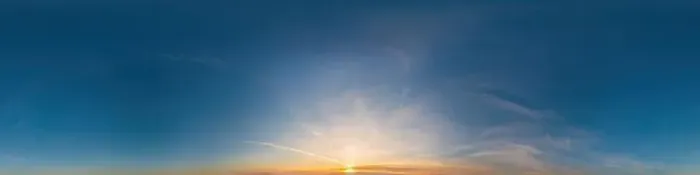 Framed Print : Dark blue sunset sky panorama with Cirrus clouds Framed Print : Dark blue sunset sky panorama with Cirrus clouds