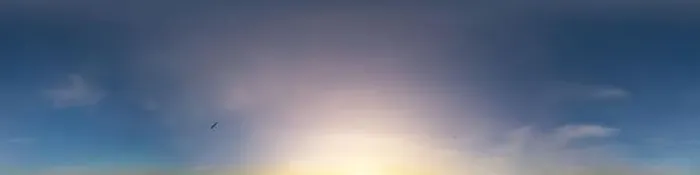 Framed Print : Dark blue sunset sky panorama with Cirrus clouds Framed Print : Dark blue sunset sky panorama with Cirrus clouds