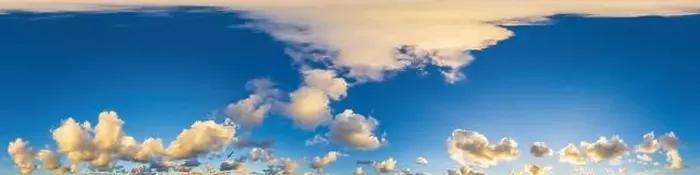 Framed Print : Dark blue sunset sky panorama with Cumulus clouds Framed Print : Dark blue sunset sky panorama with Cumulus clouds