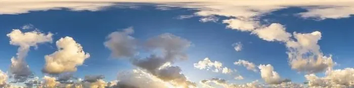 Framed Print : Dark blue sunset sky panorama with Cumulus clouds Framed Print : Dark blue sunset sky panorama with Cumulus clouds