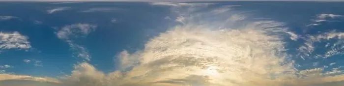 Framed Print : Dark blue sunset sky panorama with golden Cumulus clouds Framed Print : Dark blue sunset sky panorama with golden Cumulus clouds