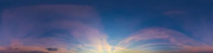 Framed Print : Dark blue sunset sky panorama with pink Cirrus clouds Framed Print : Dark blue sunset sky panorama with pink Cirrus clouds