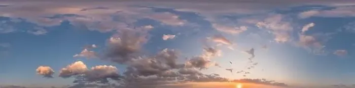 Framed Print : Dark blue sunset sky panorama with pink Cumulus clouds Framed Print : Dark blue sunset sky panorama with pink Cumulus clouds
