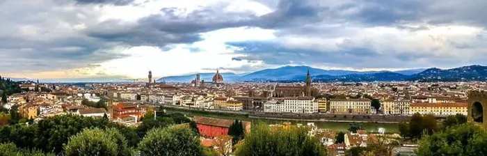 Framed Print : Dawn over Florence. View from Michelangelo square. Italy Framed Print : Dawn over Florence. View from Michelangelo square. Italy
