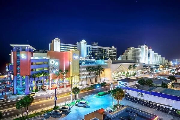 Daytona Beach, Florida, USA hotels and shops