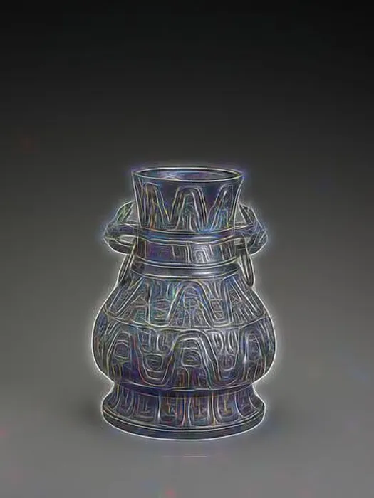 Framed Print : A decorative vase featuring intricate patterns and sculpted designs Framed Print : A decorative vase featuring intricate patterns and sculpted designs