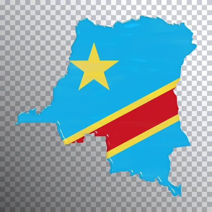 Framed Print : Democratic Republic Congo flag and map, transparent background, Clipping path Framed Print : Democratic Republic Congo flag and map, transparent background, Clipping path