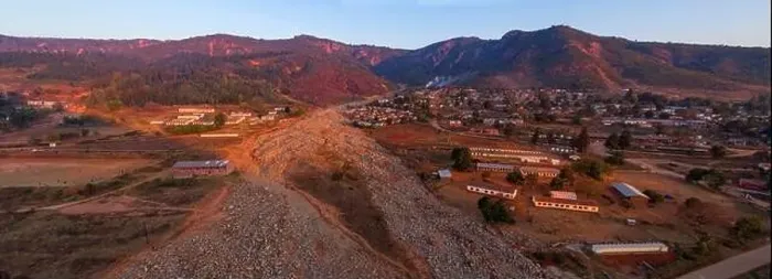 Framed Print : Destruction caused by cyclone Idai in Zimbabwe's Chimanimani