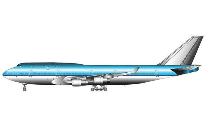 Framed Print : Detailed side view of large passenger airplane Boeing 747 Framed Print : Detailed side view of large passenger airplane Boeing 747