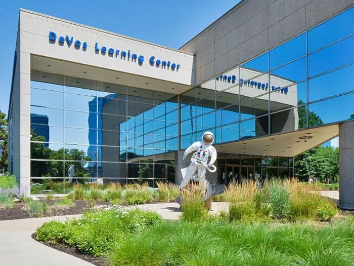 Framed Print : DeVos Learning Center by the Gerald R Ford Presidential Museum in Grand Rapids, Michigan Framed Print : DeVos Learning Center by the Gerald R Ford Presidential Museum in Grand Rapids, Michigan