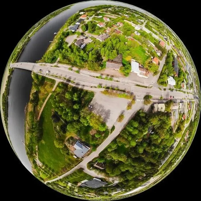Framed Print : A three dimensional aerial panoramic view of city Inkeroinen at river Kymijoki, Finland Framed Print : A three dimensional aerial panoramic view of city Inkeroinen at river Kymijoki, Finland