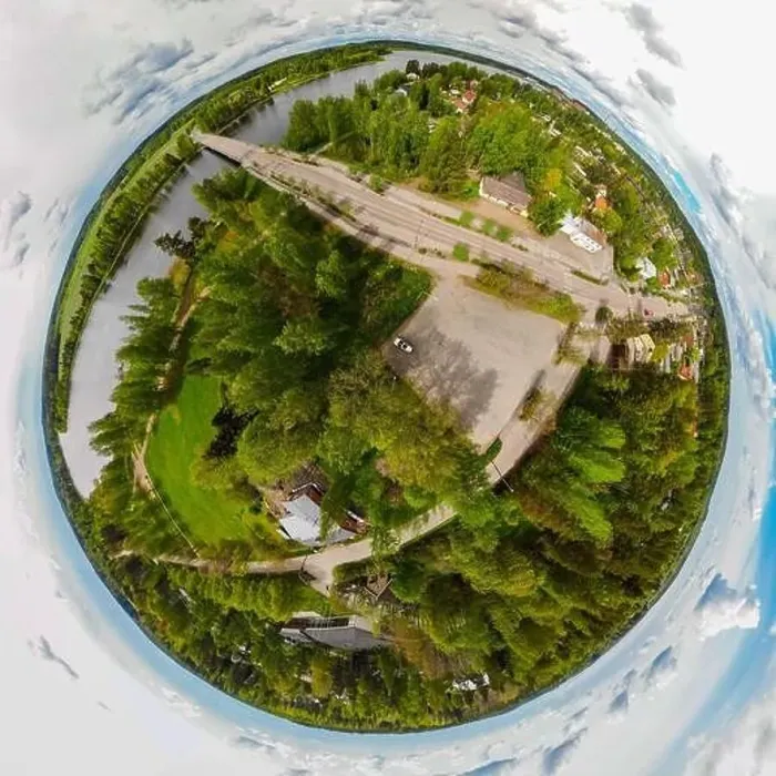 Framed Print : A three dimensional aerial panoramic view of city Inkeroinen at river Kymijoki, Finland Framed Print : A three dimensional aerial panoramic view of city Inkeroinen at river Kymijoki, Finland