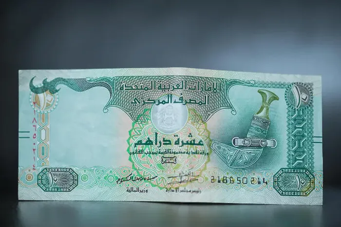 Framed Print : Ten Dirhams, United Arab Emirates money Framed Print : Ten Dirhams, United Arab Emirates money