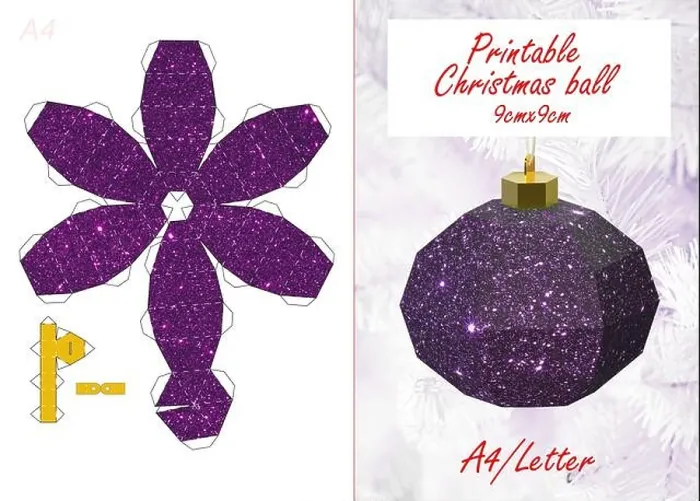 Framed Print : DIY 3D Paper Christmas Tree Ball Framed Print : DIY 3D Paper Christmas Tree Ball