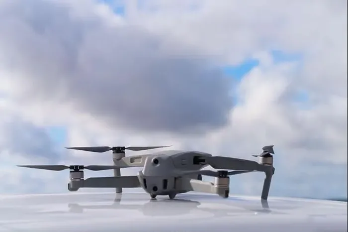 Framed Print : DJI Mavic Air 2 drone aircraft on car roof, with cloud background, Victoria, Australia Framed Print : DJI Mavic Air 2 drone aircraft on car roof, with cloud background, Victoria, Australia