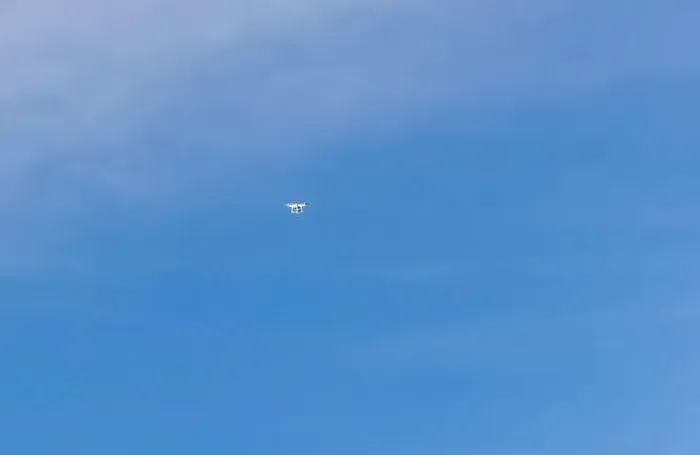 Framed Print : DJI Phantam drone flying in Montauk Framed Print : DJI Phantam drone flying in Montauk