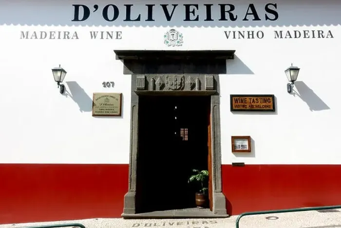 Framed Print : D'Oliveiras Madeira wine warehouse and shop Funchal Madeira