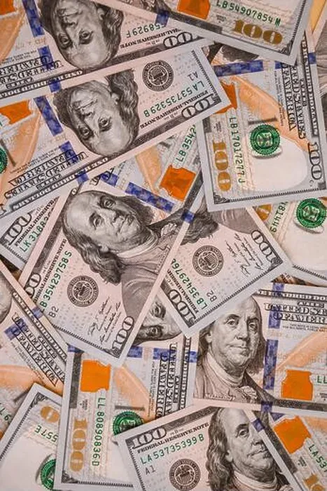 Framed Print : One hundred dollar bills as a wallpaper, Background of american one hundred dollar bills Framed Print : One hundred dollar bills as a wallpaper, Background of american one hundred dollar bills