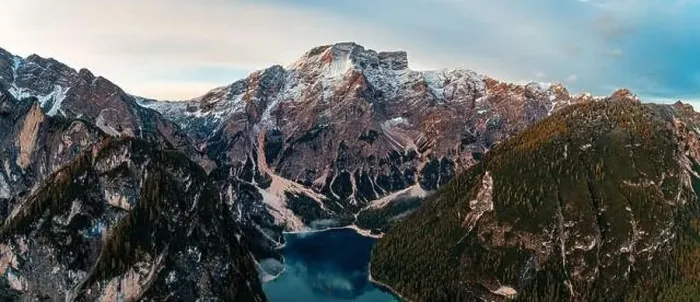 Framed Print : Dolomites natural landcape in North Italy Framed Print : Dolomites natural landcape in North Italy