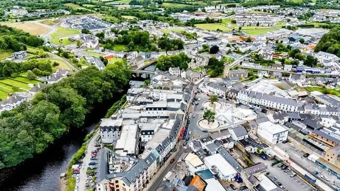 Framed Print : DONEGAL TOWN, IRELAND - JULY 23 2024 - The works at the new Diamond are already finished Framed Print : DONEGAL TOWN, IRELAND - JULY 23 2024 - The works at the new Diamond are already finished