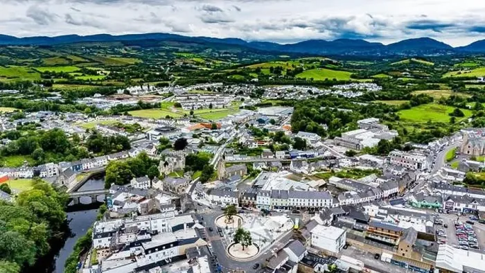 Framed Print : DONEGAL TOWN, IRELAND - JULY 23 2024 - The works at the new Diamond are already finished Framed Print : DONEGAL TOWN, IRELAND - JULY 23 2024 - The works at the new Diamond are already finished