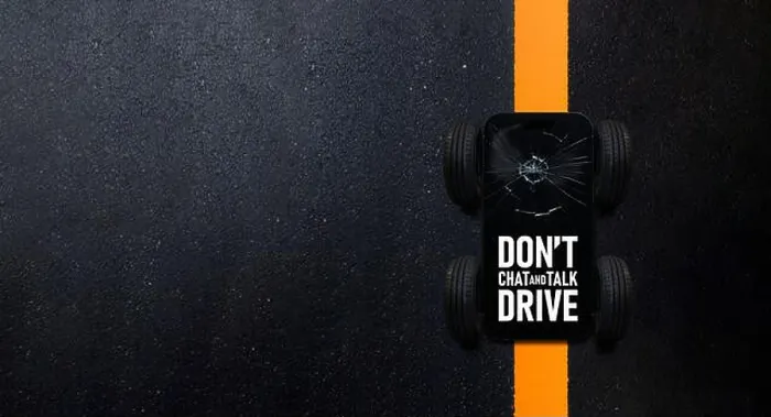 Framed Print : Don't Chat and Drive - Road Safety Awareness Framed Print : Don't Chat and Drive - Road Safety Awareness