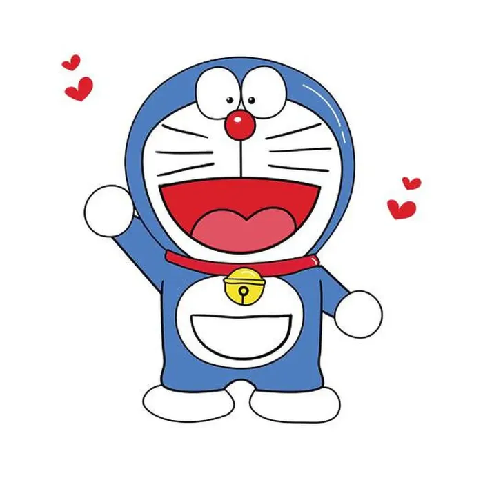 Framed Print : Doraemon Cute Vector Illustration Framed Print : Doraemon Cute Vector Illustration