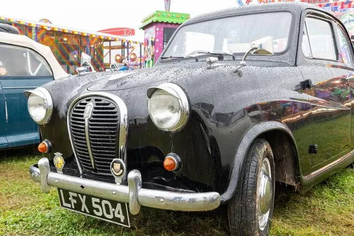 Framed Print : Dorchester.Dorset.United Kingdom.September 7th 2024.A restored Austin A35 from 1957 is on show at the Dorset county show Framed Print : Dorchester.Dorset.United Kingdom.September 7th 2024.A restored Austin A35 from 1957 is on show at the Dorset county show