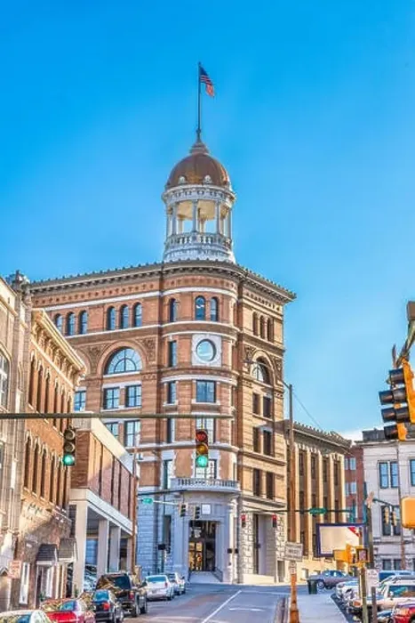 Framed Print : Downtown Chattanooga Tennessee Dome Building