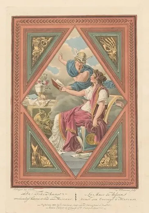 Framed Print : Drawing shows her work to Mercury Framed Print : Drawing shows her work to Mercury