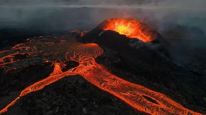 Framed Print : Drone aerial photo of Icelands 2023 Iceland Volcano Eruption Framed Print : Drone aerial photo of Icelands 2023 Iceland Volcano Eruption