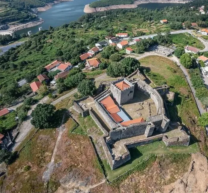 Framed Print : Drone aerial view on the Castle de Lindoso, medieval castle in the district of Viana do Castelo in Portugal Framed Print : Drone aerial view on the Castle de Lindoso, medieval castle in the district of Viana do Castelo in Portugal