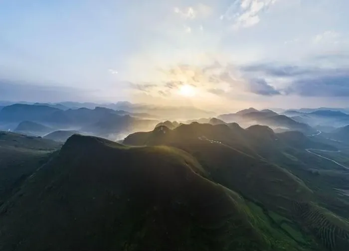 Framed Print : Drone aerial view of landscape mountains view in summer season, High angle view over countryside at northern Vietnam Framed Print : Drone aerial view of landscape mountains view in summer season, High angle view over countryside at northern Vietnam