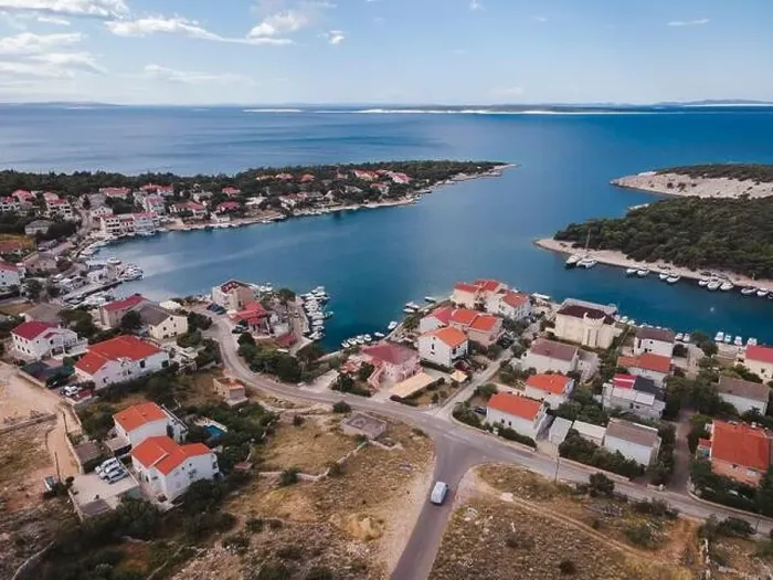 Framed Print : Drone flight over the beautiful island of Pag in Croatia, simuni, novalja, zrece beach Framed Print : Drone flight over the beautiful island of Pag in Croatia, simuni, novalja, zrece beach