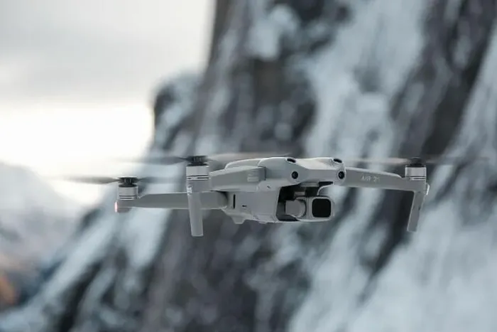 Framed Print : Drone Flying in Norway Framed Print : Drone Flying in Norway