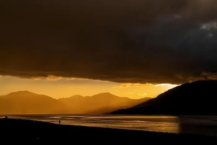 Framed Print : Drone footage of a stormy sunset over Loch Linnhe, from North Ballachulish, Fort William, Scotland Framed Print : Drone footage of a stormy sunset over Loch Linnhe, from North Ballachulish, Fort William, Scotland