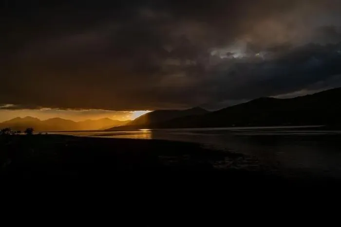 Framed Print : Drone footage of a stormy sunset over Loch Linnhe, from North Ballachulish, Fort William, Scotland Framed Print : Drone footage of a stormy sunset over Loch Linnhe, from North Ballachulish, Fort William, Scotland