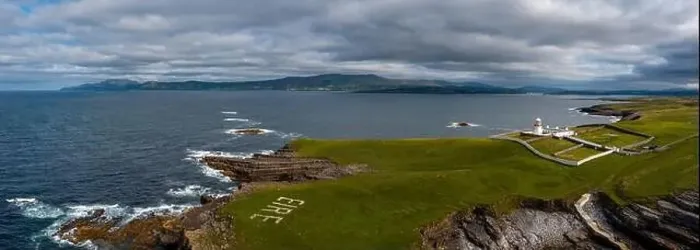 Framed Print : Drone panorama landscape of St. John's Point and the lighthouse in Donegal Bay in the northwest of Ireland Framed Print : Drone panorama landscape of St. John's Point and the lighthouse in Donegal Bay in the northwest of Ireland