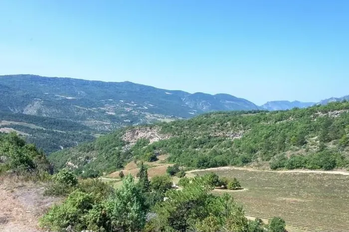 Framed Print : Drone Photo of The rolling Hills in the Drome, South East France Framed Print : Drone Photo of The rolling Hills in the Drome, South East France
